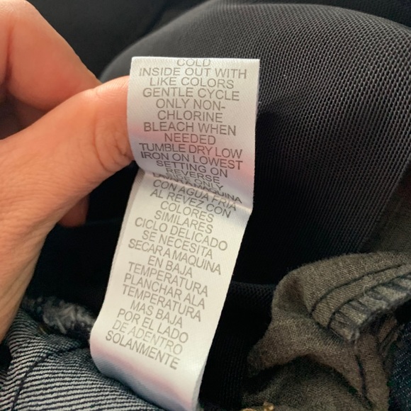 !!LAST CALL!!Democracy Indigo Straight Jeans Sz 12 - Picture 12 of 13